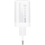 Зарядний пристрій XoKo 1xUSB-C PD65W + 1xUSB QC3.0 GaN white (XK-QC-620)