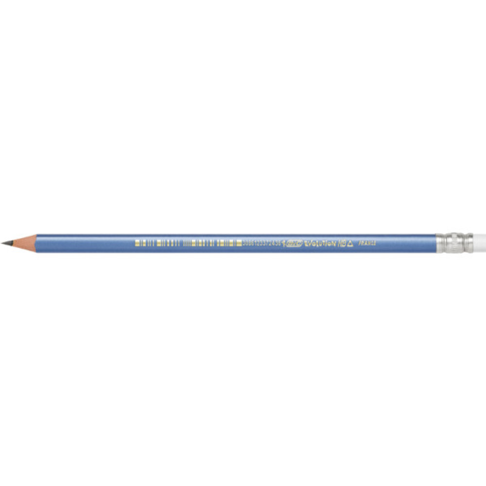 Олівець графітний Bic Evolution Triangle НВ 2 мм з гумкою (bc964849)