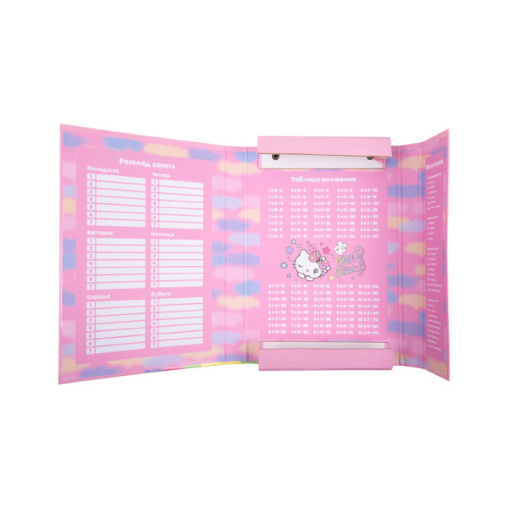 Папка для зошитів Kite В5 на гумці Hello Kitty, картон (HK23-210)