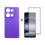 Чохол до мобільного телефона Dengos Xiaomi Redmi Note 14S Carbon + glass (Purple) (DG-KM-146) Чохол до мобільного телефона Dengos Xiaomi Redmi Note 14S Carbon + glass (Purple) (DG-KM-146)