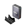 Зарядний пристрій XoKo 2xUSB-С PD100W + 3xUSB-С PD65W + 3xUSB QC18W 440W GaN (QC-400) Зарядний пристрій XoKo 2xUSB-С PD100W + 3xUSB-С PD65W + 3xUSB QC18W 440W GaN (QC-400)