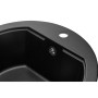 Мийка кухонна GRANADO LUGO black shine (gr2801)