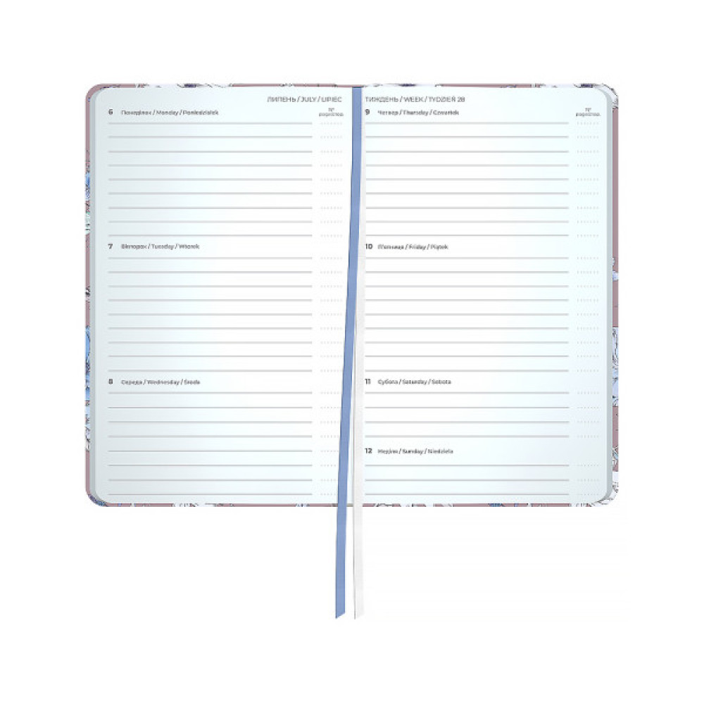 Тижневик Axent датований 2026 Pocket 90х150, Blue Elegance (8525-26-1-A-PPS)