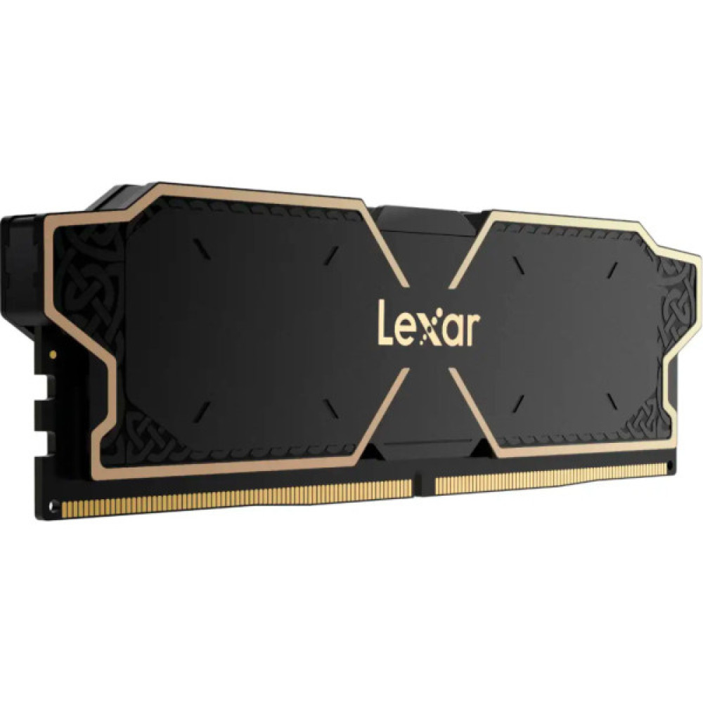 Модуль пам'яті для комп'ютера DDR5 32GB (2x16GB) 6000 MHz Thor Black Lexar (LD5U16G60C38LG-RGD)