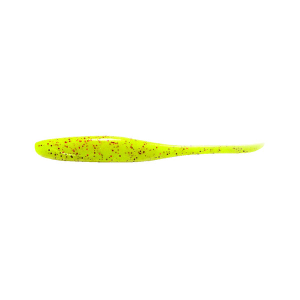 Силікон рибальський Keitech Shad Impact 3" (10 шт/уп) кpal01 chartreuseredflake (1551.14.53)