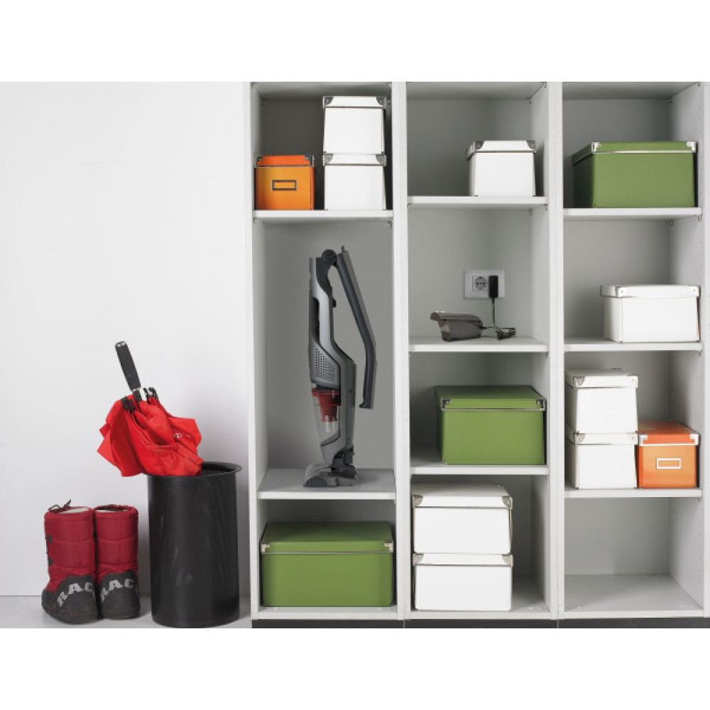 Пилосос Gorenje бездротовий, 155Вт, конт пил -0.5л, автон. робота до 70хв, HEPA, 2 в 1, підсвічування, індикатор, синій