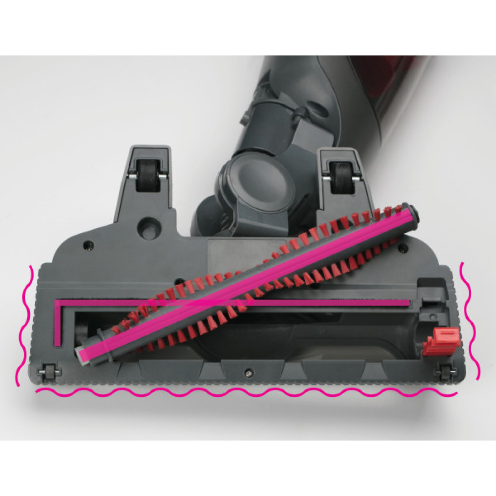 Пилосос Gorenje бездротовий, 155Вт, конт пил -0.5л, автон. робота до 70хв, HEPA, 2 в 1, підсвічування, індикатор, синій