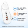Зарядний пристрій XoKo 2xUSB QC 18W + 2xUSB-C PD35W (XK-QC-505)
