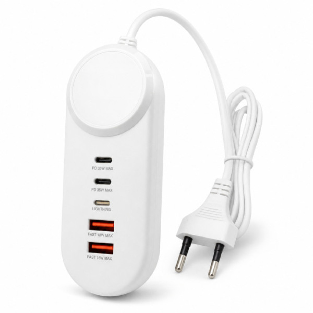 Зарядний пристрій XoKo 2xUSB QC 18W + 2xUSB-C PD35W (XK-QC-505)