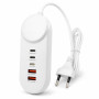 Зарядний пристрій XoKo 2xUSB QC 18W + 2xUSB-C PD35W (XK-QC-505)
