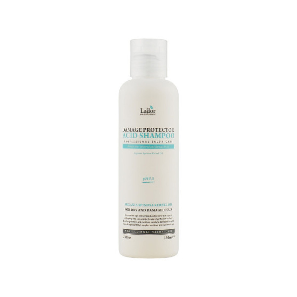 Шампунь La'dor Damage Protector Acid Shampoo Безлужний з pH 4.5 150 мл (8809500810605)