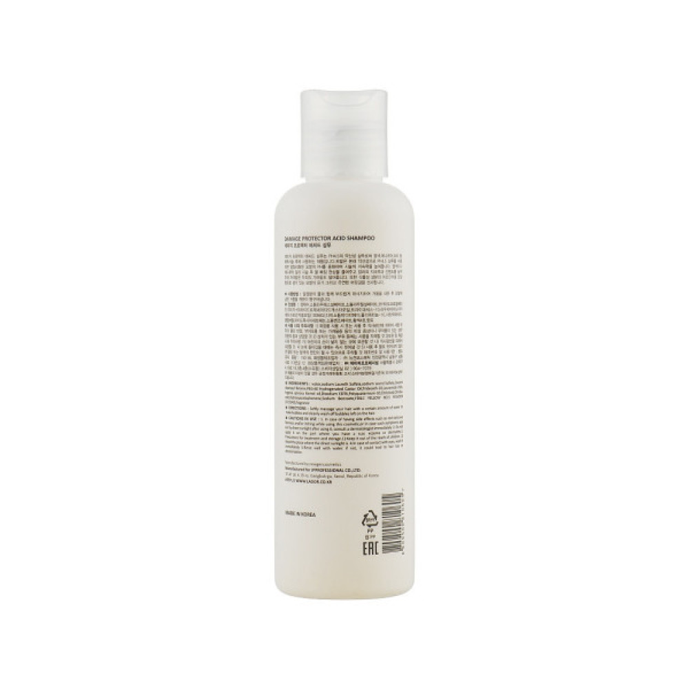 Шампунь La'dor Damage Protector Acid Shampoo Безлужний з pH 4.5 150 мл (8809500810605)