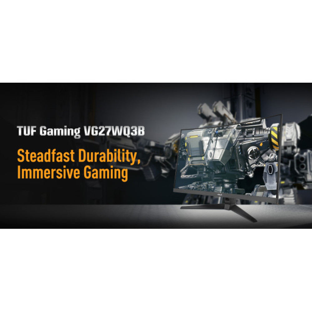 Монітор Asus 27" TUF Gaming VG27WQ3B 2xHDMI, DP, MM, VA, 2560x1440, 180Hz, 0.5ms, sRGB 125%, CURVED, AdaptiveSync, HDR10