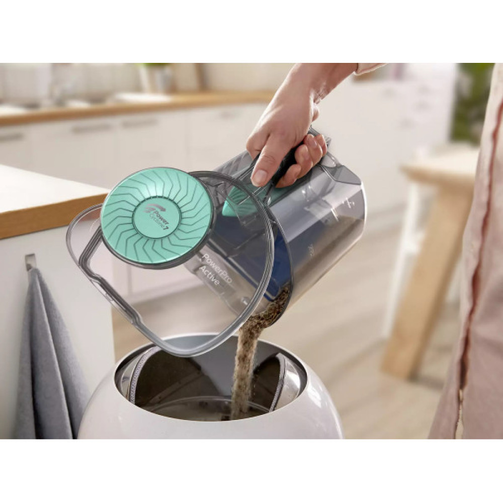 Пилосос Philips контейнерний 5000 series, 900Вт, конт пил -1,5л, НЕРА, турбощітка, синій