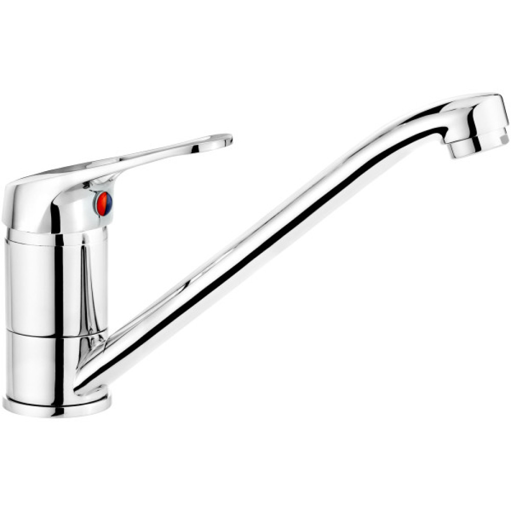 Набір для кухні Deante Doppio, сталева мийка ZEN_0113 + змішувач BYU_060M, сатін