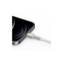 Дата кабель USB 2.0 AM to Lightning 1.0m Cafule Series Metal 2.4A White Baseus (CALJK-A02) Дата кабель USB 2.0 AM to Lightning 1.0m Cafule Series Metal 2.4A White Baseus (CALJK-A02)