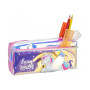 Пенал Cool For School голографічний 2 відділення Dream like a Unicorn рожевий (CF86959)
