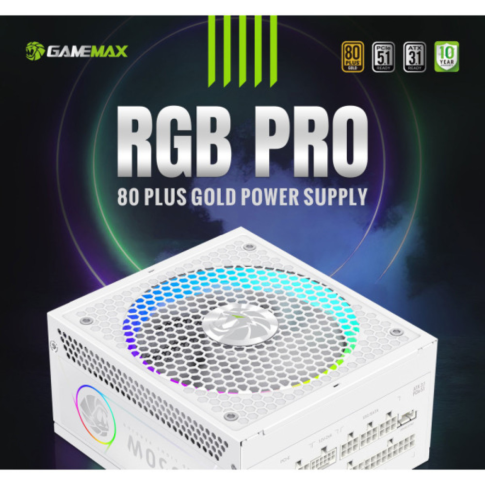 GAMEMAX RGB PRO 1050G WH