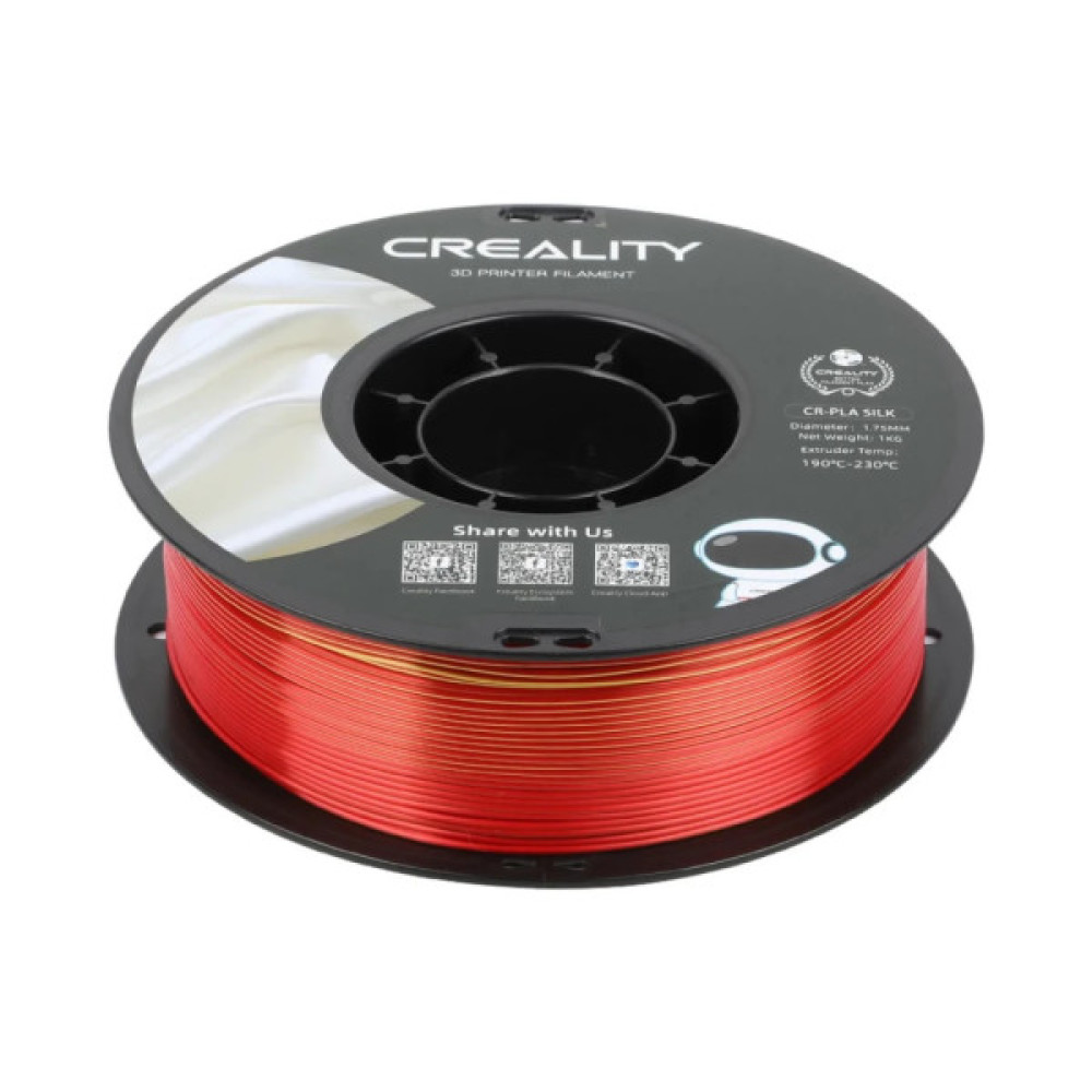Пластик для 3D-принтера Creality PLA silky shine 1кг, 1.75мм, red gold (3301120009)
