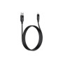 Дата кабель USB 2.0 AM to Lightning 1.2m 2.4A TPE black Acefast (6974316286202)