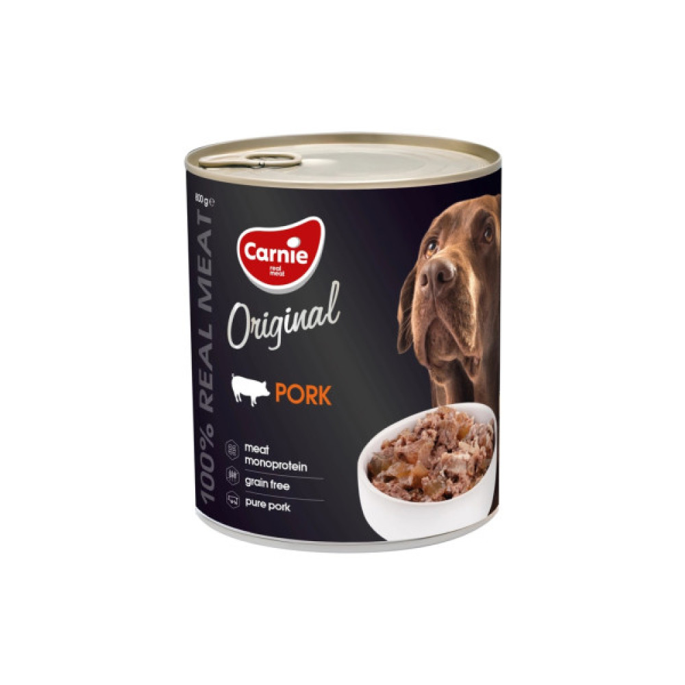 Консерви для собак Carnie Original Mono Protein Свинина 800 г (4820255193519)