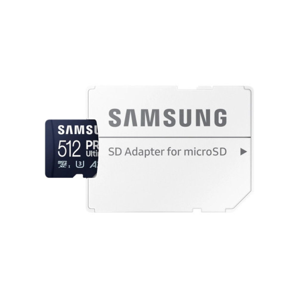 Карта пам'яті Samsung 512GB microSDXC class 10 UHS-I U3 V30 A2 Pro Ultimate (MB-MY512SA/WW)