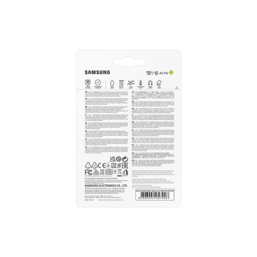 Карта пам'яті Samsung 512GB microSDXC class 10 UHS-I U3 V30 A2 Pro Ultimate (MB-MY512SA/WW)
