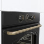 Духова шафа Gorenje електрична, 77л, A+, пара, дисплей, чорний матовий Духова шафа Gorenje електрична, 77л, A+, пара, дисплей, чорний матовий