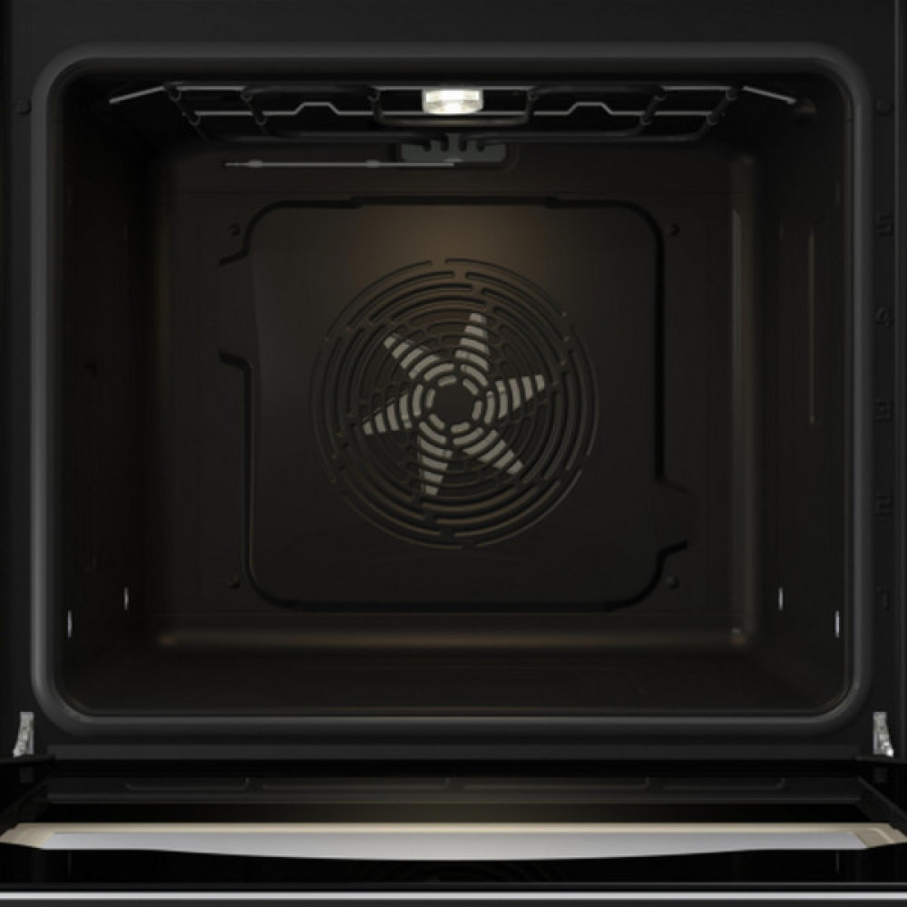 Духова шафа Gorenje електрична, 77л, A+, пара, дисплей, чорний матовий