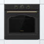 Духова шафа Gorenje електрична, 77л, A+, пара, дисплей, чорний матовий Духова шафа Gorenje електрична, 77л, A+, пара, дисплей, чорний матовий