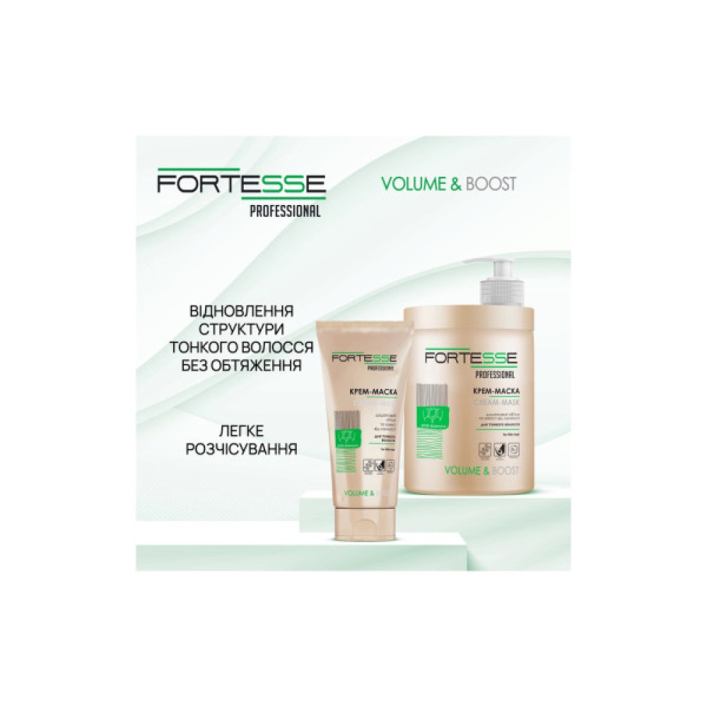 Маска для волосся Fortesse Professional Volume & Boost 200 мл (4823115500212)