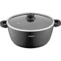 Каструля Ardesto Gemini Anzio скляна кришка 28 см 6,4 л чорна (AR2426GE) Каструля Ardesto Gemini Anzio скляна кришка 28 см 6,4 л чорна (AR2426GE)