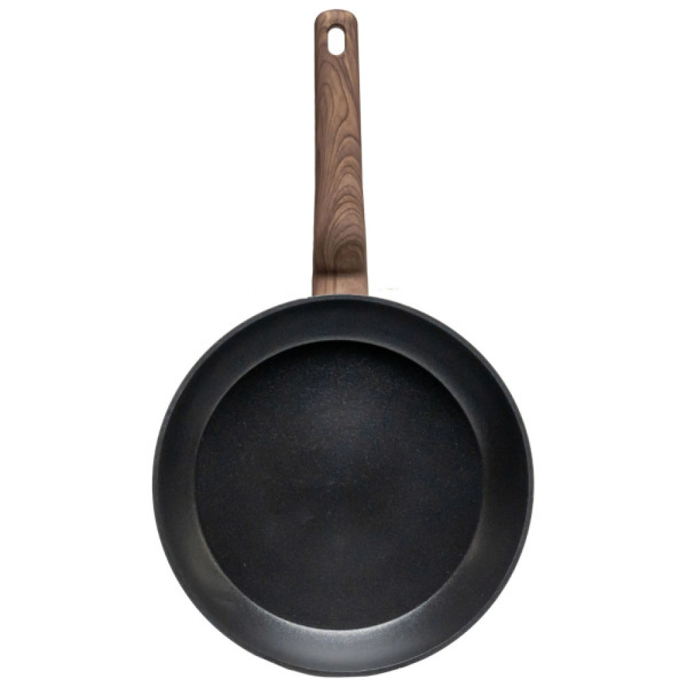 Сковорода Hölmer Wood кована з кришкою 28 см (FP-22528-SWBL Wood)