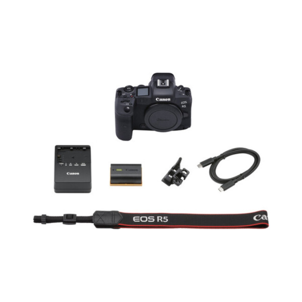 Цифровий фотоапарат Canon EOS R5 + RF 24-105 f/4.0 L IS (4147C069)