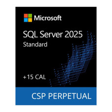 ПЗ для сервера Microsoft SQL Server 2025 Standard Edition and 15 CAL Pack, Commercial, Perpetual (DG7GMGF0VNH6_0001)