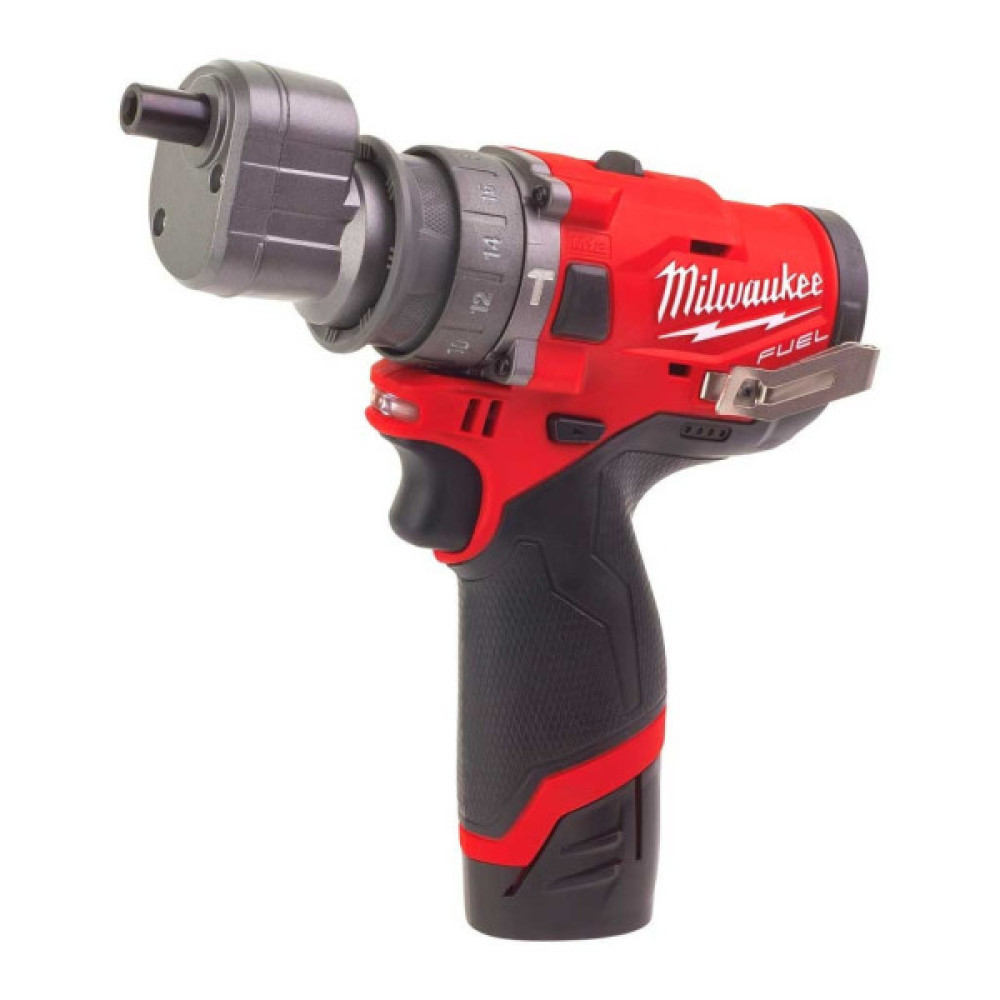 Шуруповерт Milwaukee M12 FPDXKIT-202X, 44Нм, 2x2Аг, 2 насадки, кейс (4933464138)