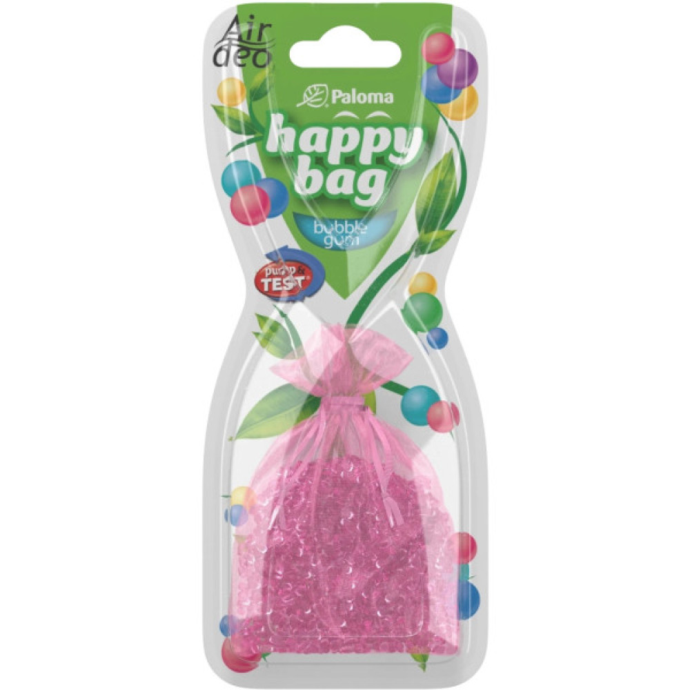 Ароматизатор для автомобіля Paloma Happy bag мішечок Бабл Гам