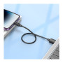 Дата кабель USB 2.0 AM to Lightning 0.25m Hyper X96 black HOCO (6942007609388) Дата кабель USB 2.0 AM to Lightning 0.25m Hyper X96 black HOCO (6942007609388)