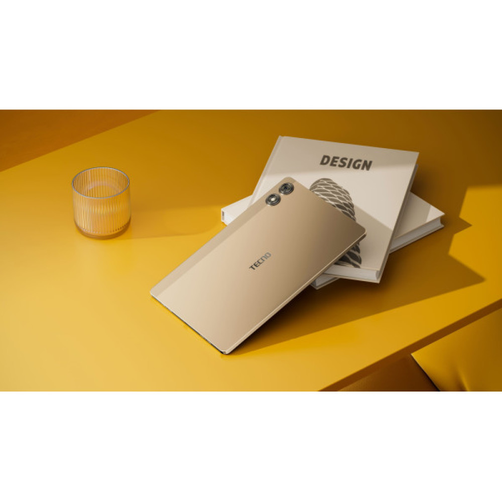 Планшет TECNO MEGAPAD 10 (T1001) 10.1" 4ГБ, 256ГБ, LTE, 7000мА•год, Champagne Gold