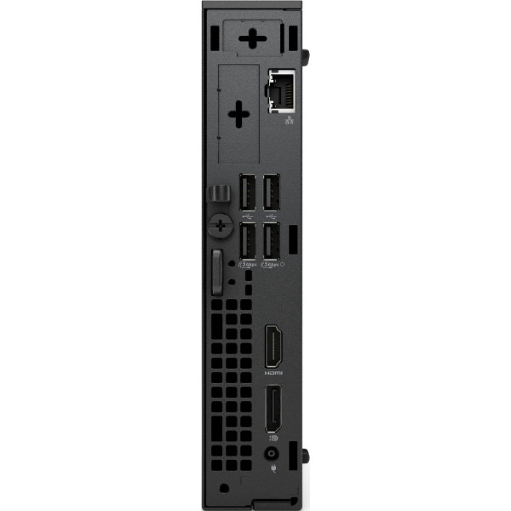 Комп'ютер персональний неттоп DELL Pro Micro, Intel i3-14100T, 16GB, F512GB, UMA, WiFi, кл+м, Lin