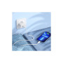 Зарядний пристрій HOCO C109A USB-C PD20W + cable USB-C to Lightning white (6942007656665)