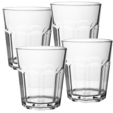 Набір склянок Gimex для пікніка Water Glass Solid 4 Pieces 200 ml (6968914) (DAS303883)