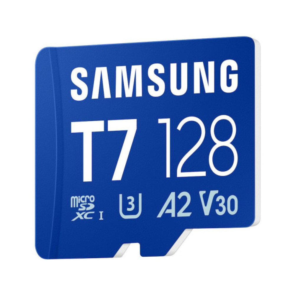 Карта пам'яті Samsung 128GB microSDXC class 10 UHS-I U3 V30 A2 T7 (MB-MB128T/WW)