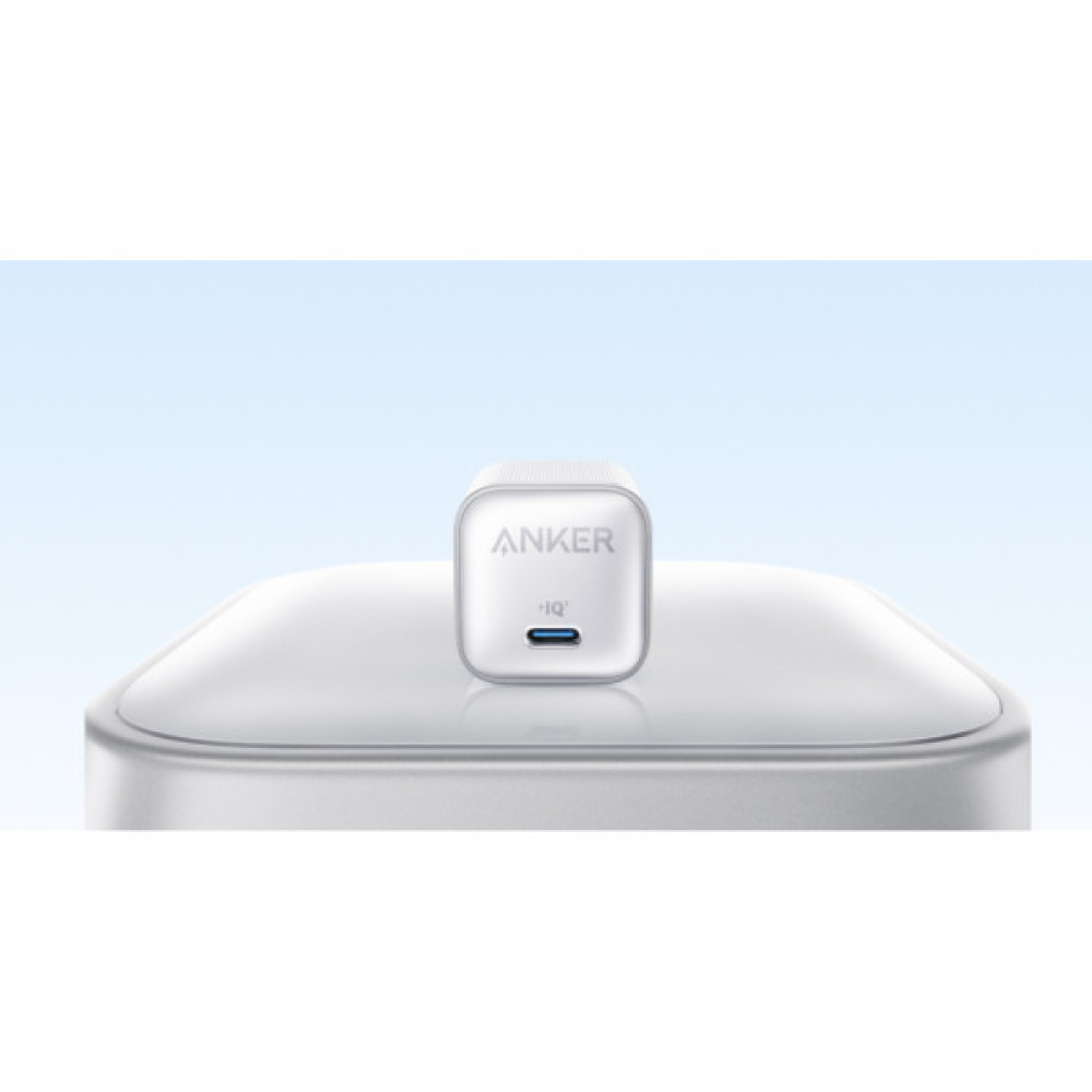 Зарядний пристрій Anker USB-C 45W Nano Charger white (A2692L21)
