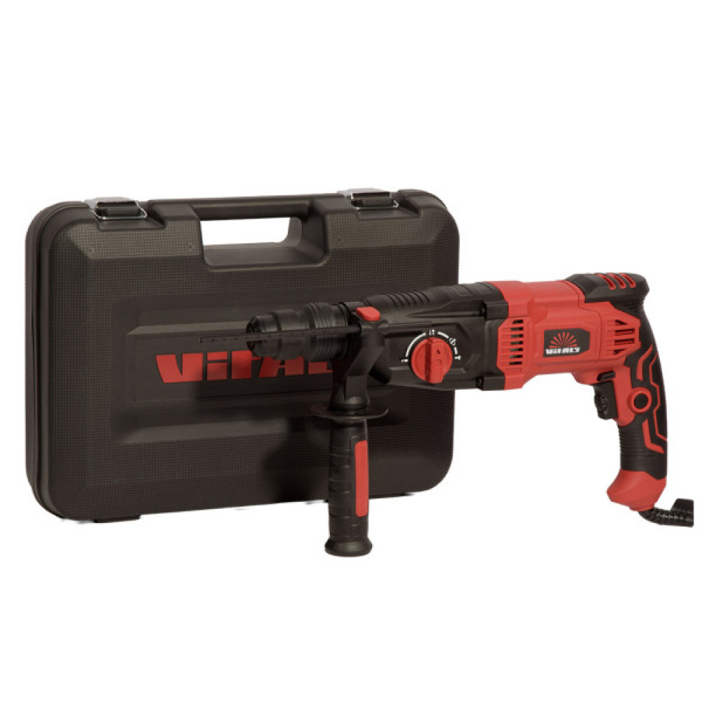Перфоратор Vitals Master, Ra 3010DSq, 1050W, 3J, 0-5100уд/хв, 0-1150об/хв, SDS-plus, кейс (243916)