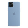 Чохол до мобільного телефона Apple iPhone 15 Plus Silicone Case with MagSafe Winter Blue (MT193ZM/A) Чохол до мобільного телефона Apple iPhone 15 Plus Silicone Case with MagSafe Winter Blue (MT193ZM/A)