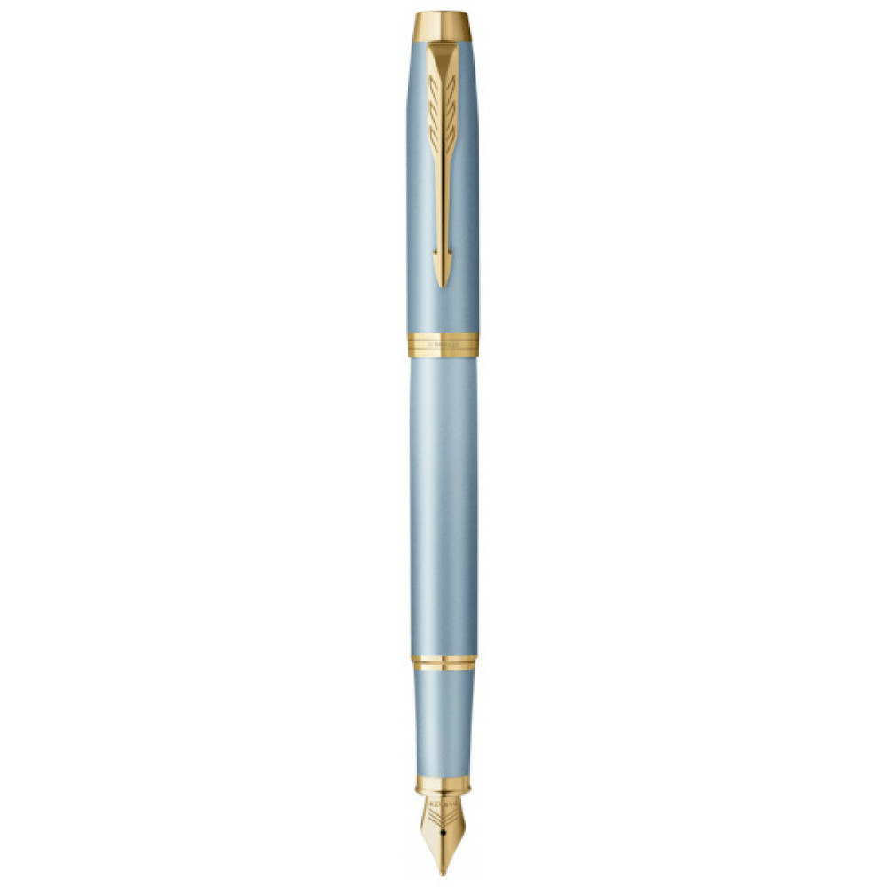 Ручка пір'яна Parker IM 17 Rituals Turquoise Green GT  FP F + Пакет Parker Rituals (29 111)