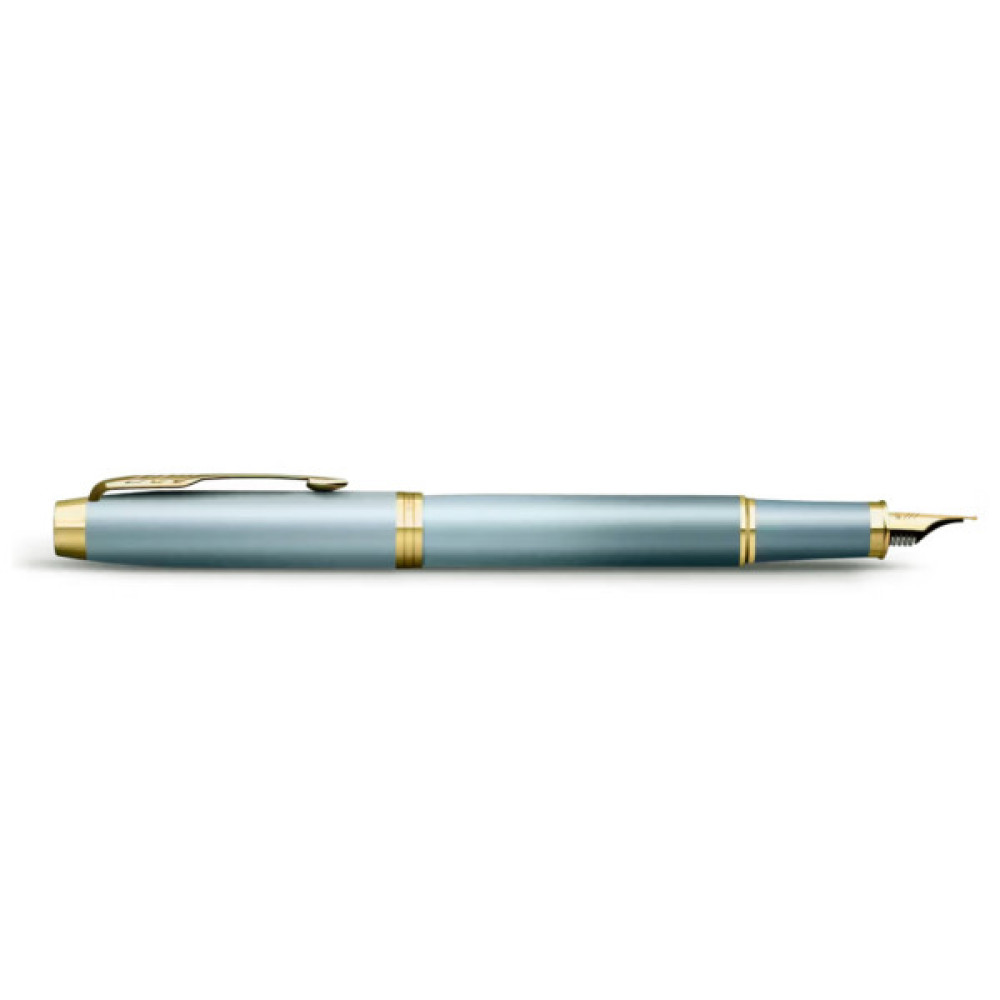 Ручка пір'яна Parker IM 17 Rituals Turquoise Green GT  FP F + Пакет Parker Rituals (29 111)