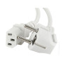 Кабель живлення C13 1.8m white Cablexpert (PC-186W-VDE) Кабель живлення C13 1.8m white Cablexpert (PC-186W-VDE)