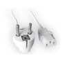 Кабель живлення C13 1.8m white Cablexpert (PC-186W-VDE) Кабель живлення C13 1.8m white Cablexpert (PC-186W-VDE)